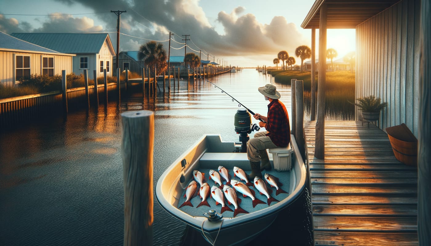 Photorealistic outdoors, fishing  featured image representing 