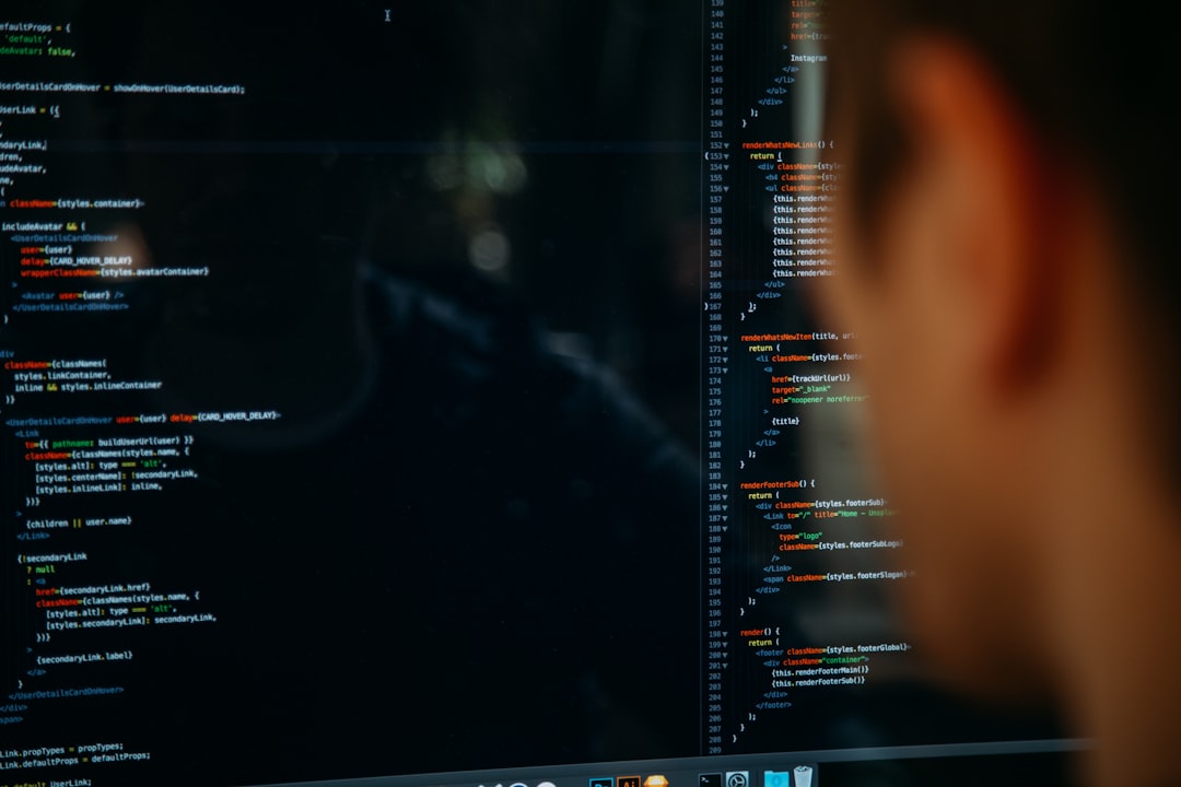 A business professional in a modern office analyzing complex information on a holographic data screen, illustrating a winning strategy in the age of AI.